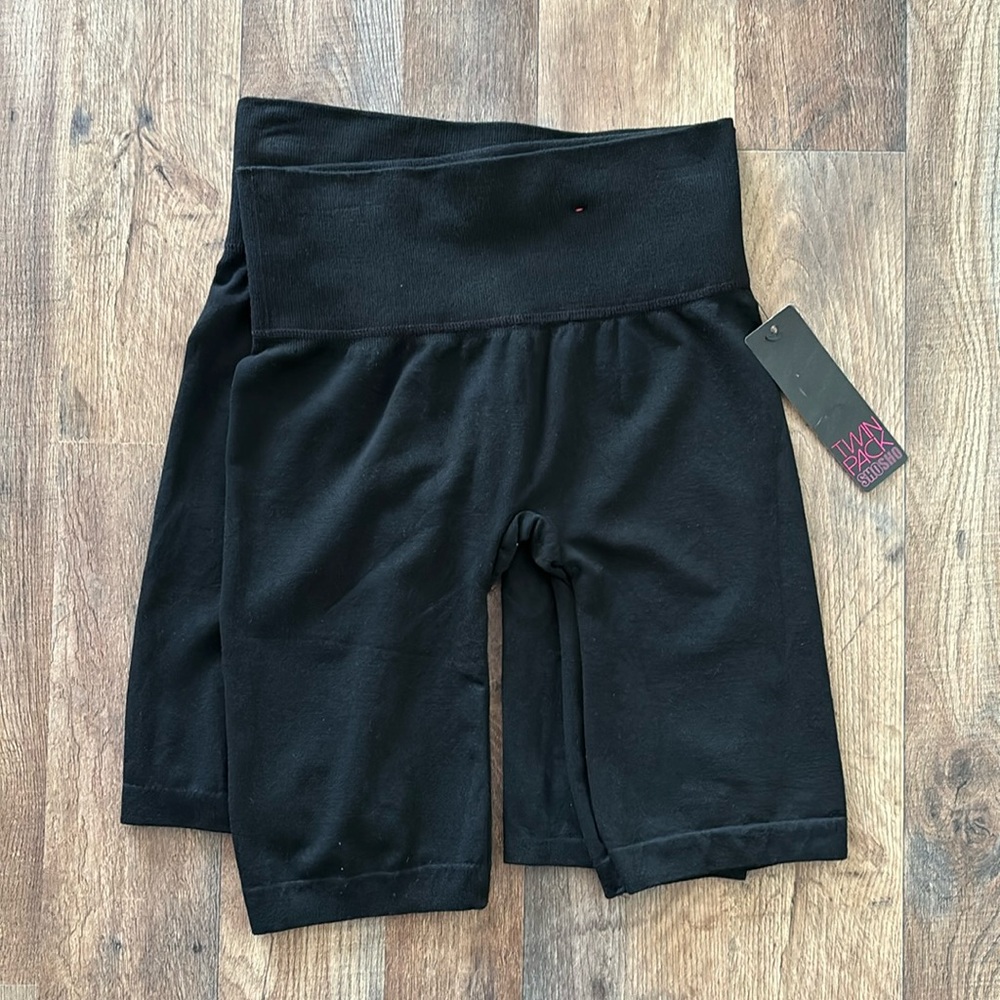 SHOSHO Black casual biker shorts New with tags small bundle of 2